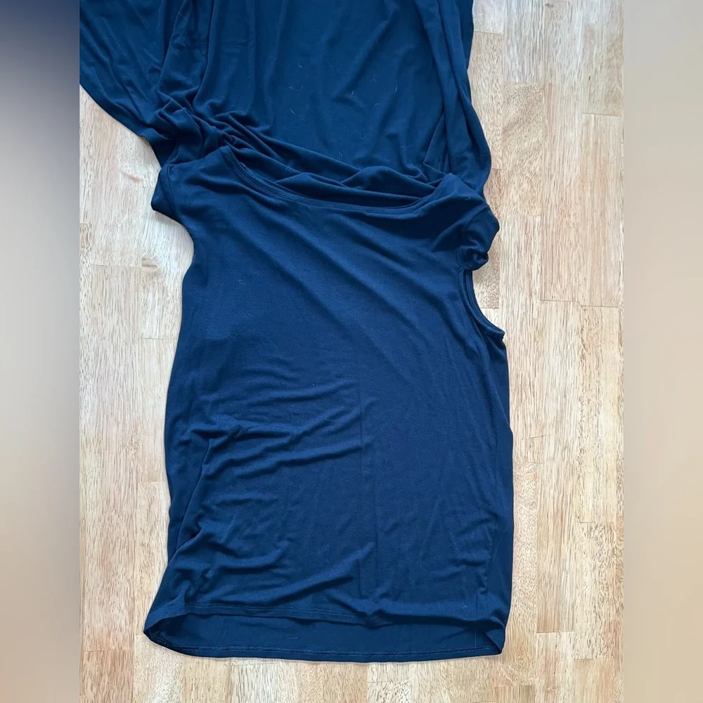 Chico’s black sleeveless top with attached cape! - Picture 5 of 6